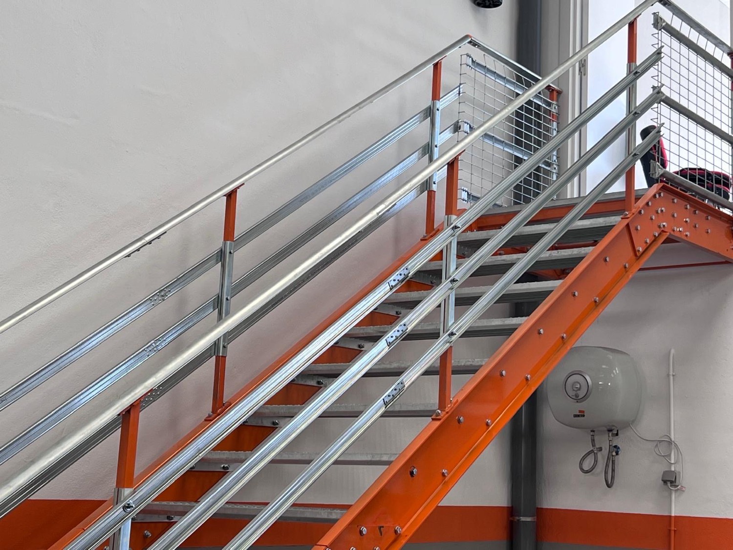Escalera metálica